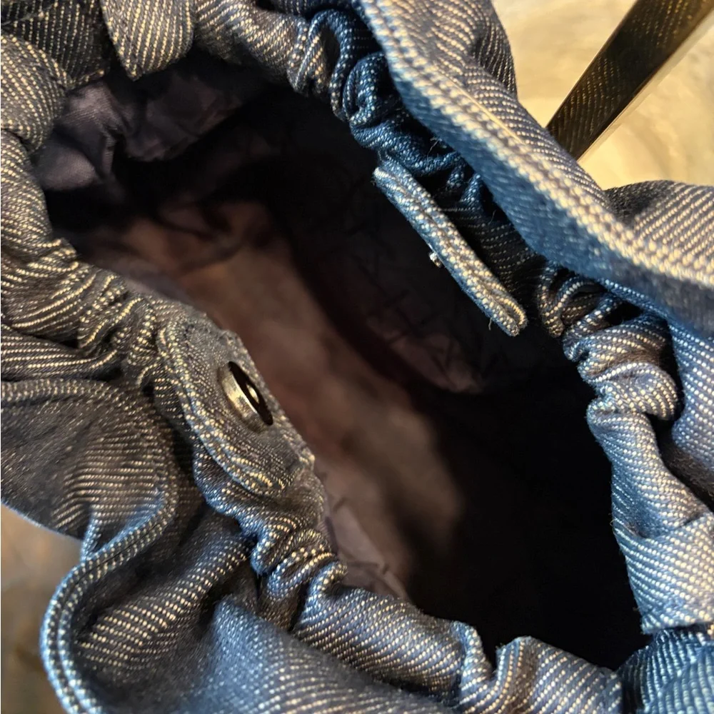 Charming Dior Blue Denim Handbag - Picture 5 of 6